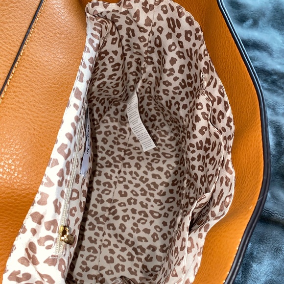 JustFab, Messenger Backpack, Cognac - Picture 6 of 10